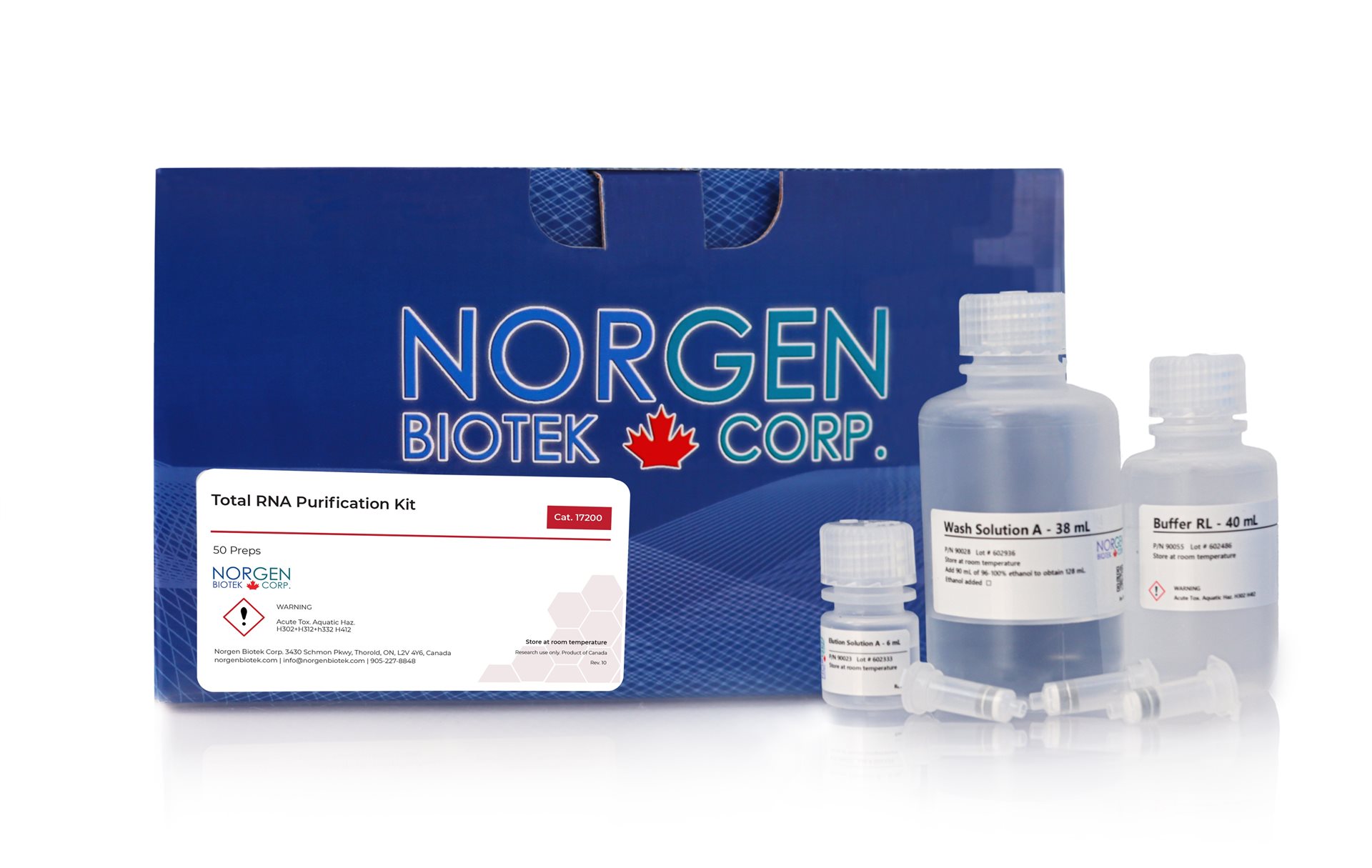 Speciální kity na izolaci DNA, RNA a proteinů - Norgen Biotek