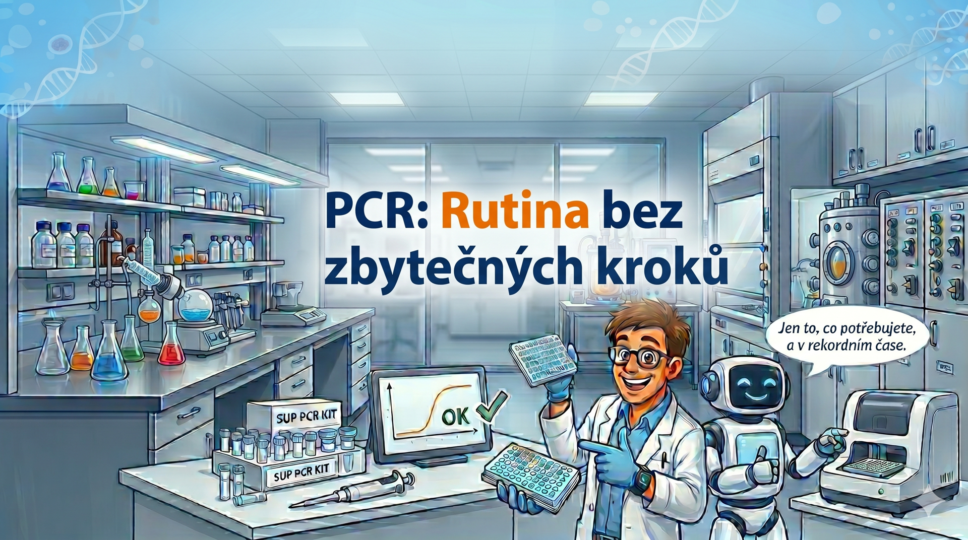 PCR rutina bez zbytečných kroků: Seznamte se se Super PCR MasterMixem