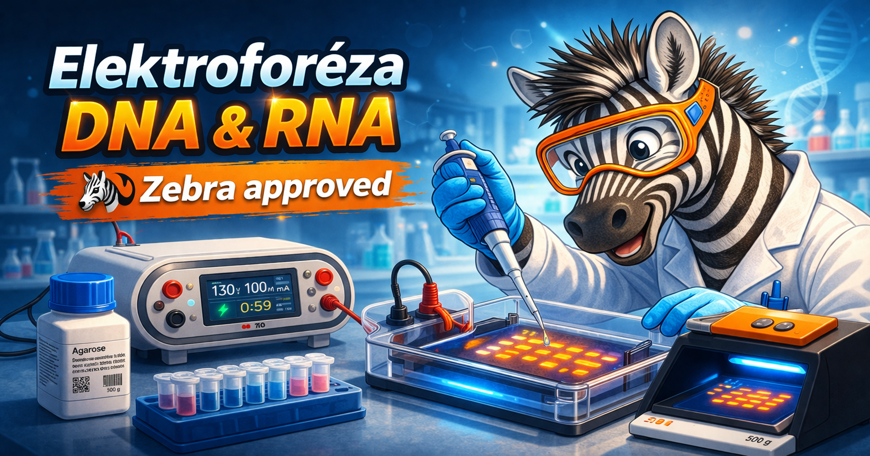 Elektroforéza DNA a RNA