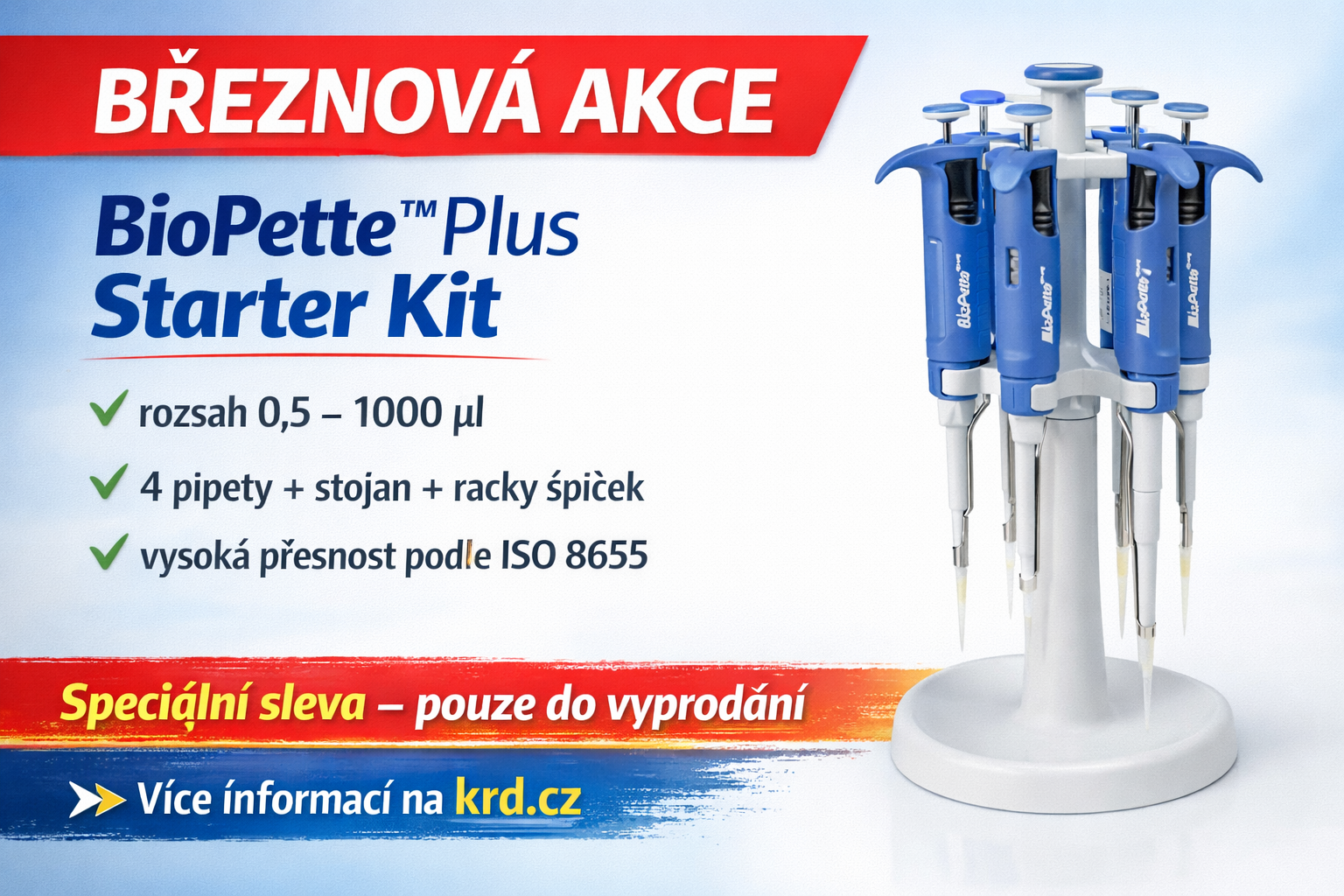 LABNET BioPette™ Plus – STARTER KIT