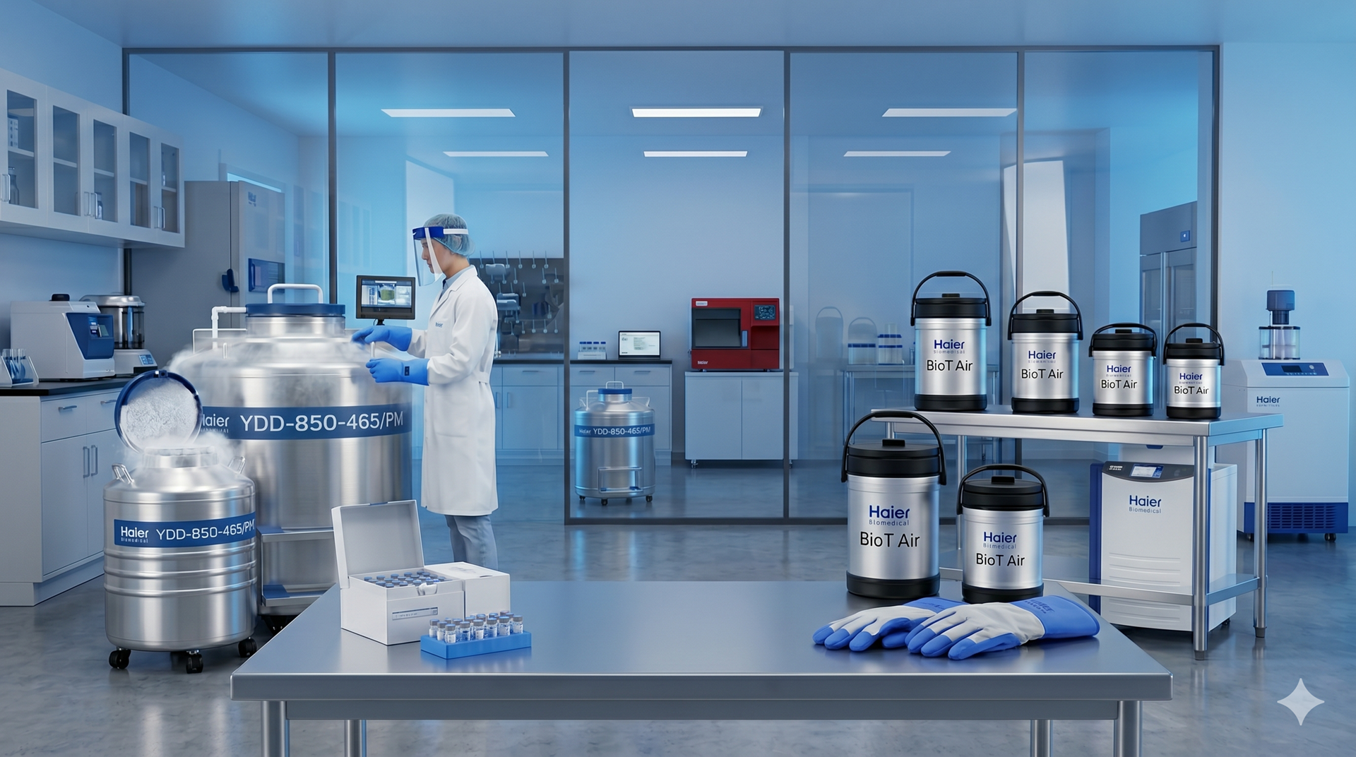 Jak bezpečně uchovávat biologické vzorky v kapalném dusíku