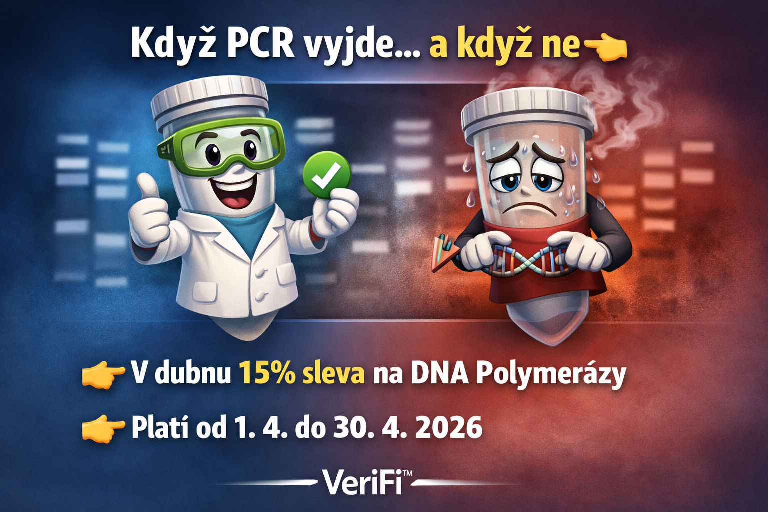 Když PCR vyjde… a když ne