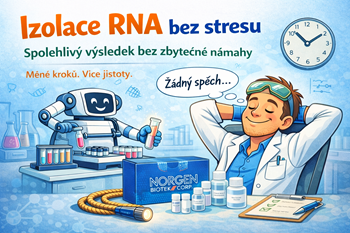 Izolace RNA nemusí být boj s časem ani s degradací vzorků.